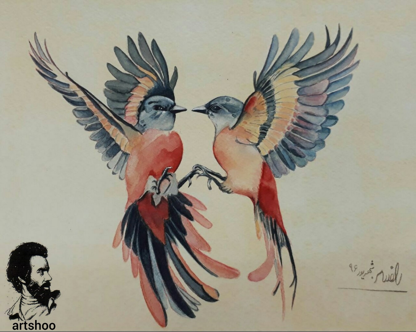 نقاشی آبرنگ